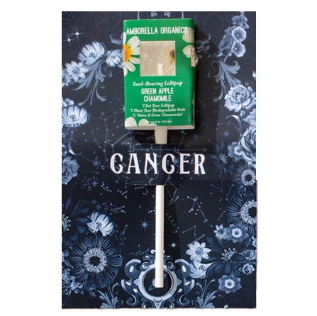 Astrology Cards with Seed-Bearing Lollipop
