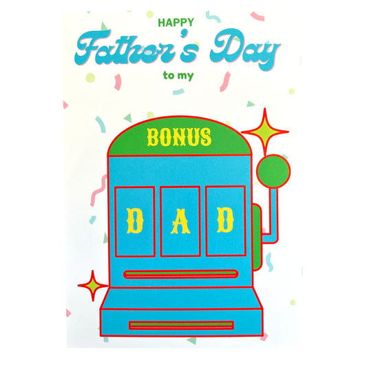 Bonus Dad Father's Day Card