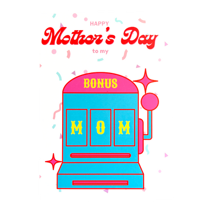 Bonus Mom Mother's Day Card