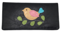Bird Applique Wallet