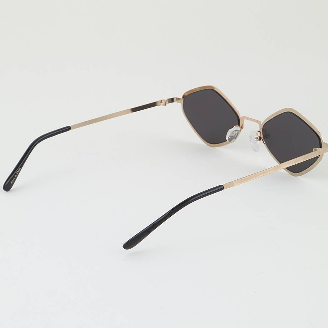 Bright Tinted Diamond Cut Sunglasses
