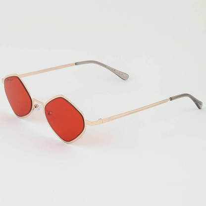Bright Tinted Diamond Cut Sunglasses