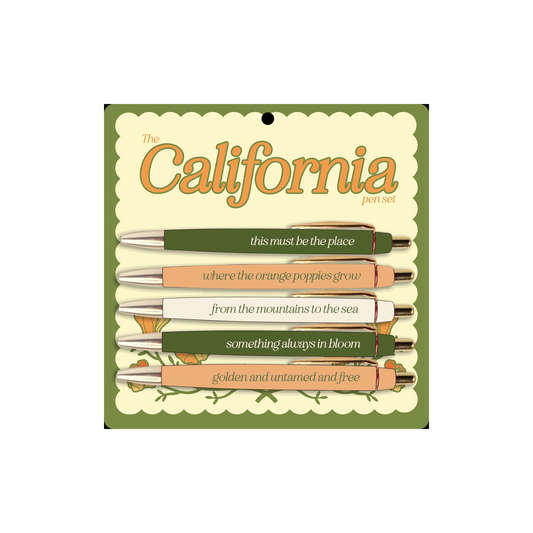 California Pen Set