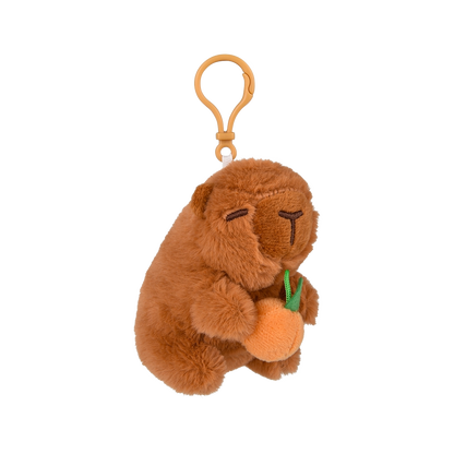 Plush Capybara Backpack Clip