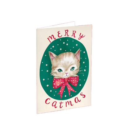 Merry Catmas Card
