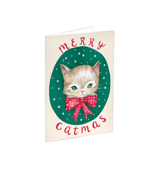 Merry Catmas Card