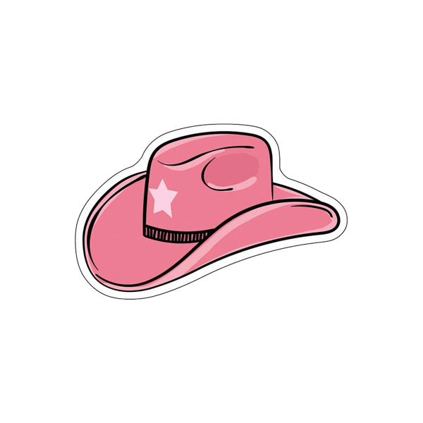 Cowboy Hat Sticker