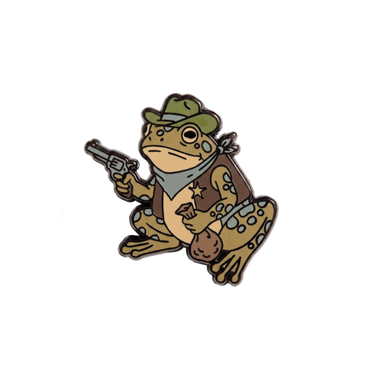 Corrupt Frog Enamel Pin