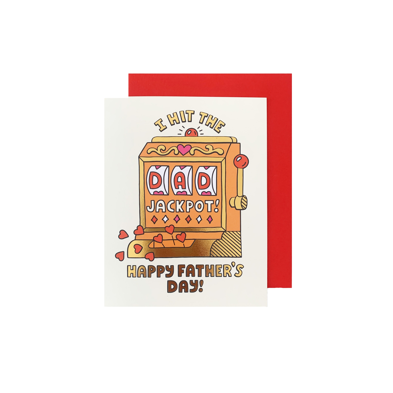 Dad Jackpot Fathers Day Card