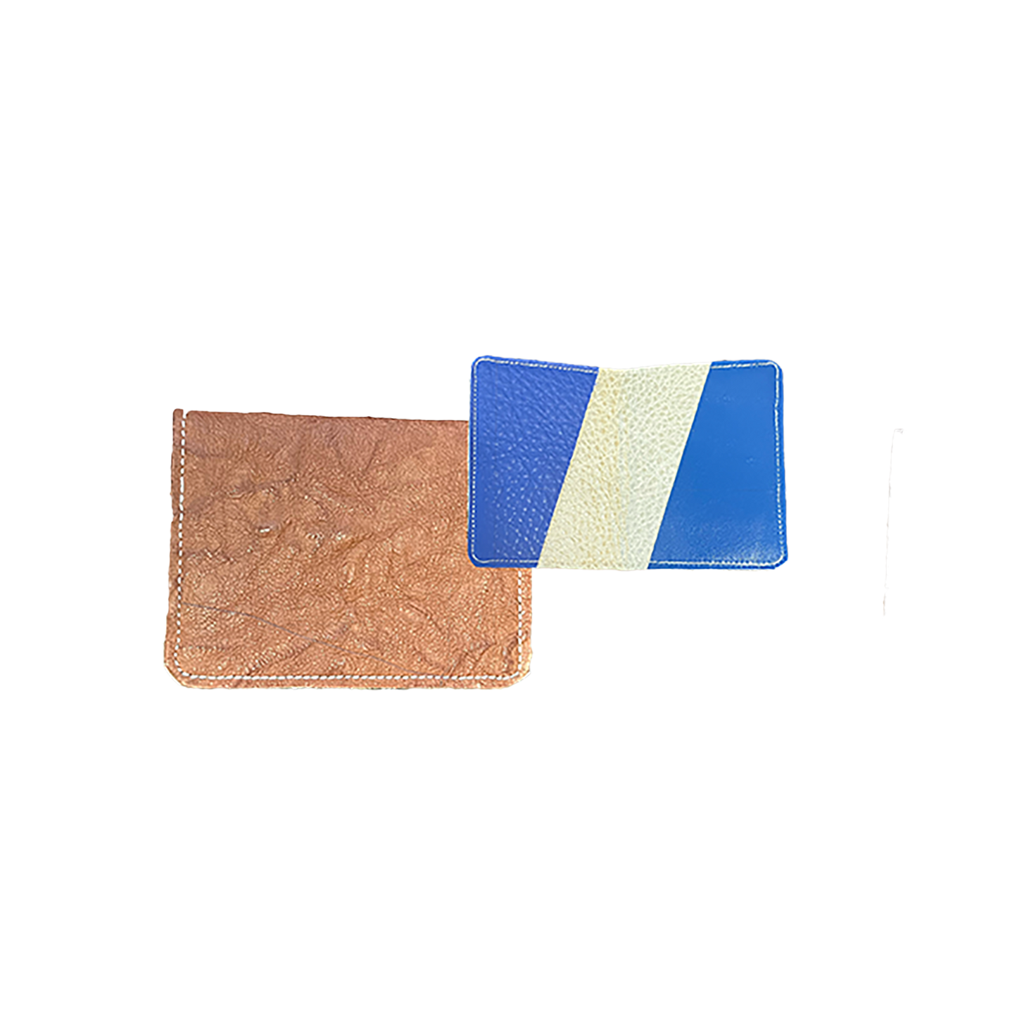 Minimalist Up-Cycled Leather Card Wallets