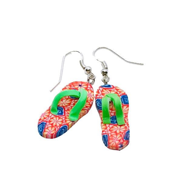 Flip Flop Dangle Earrings