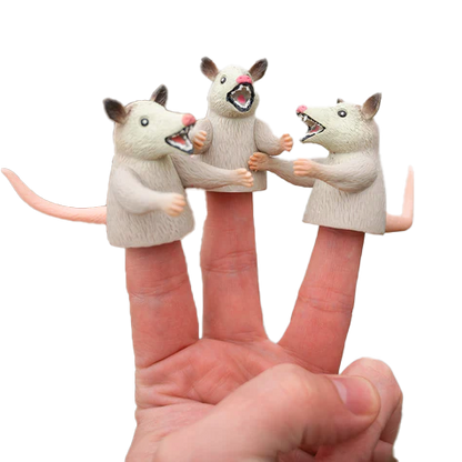 Possum Finger Puppets