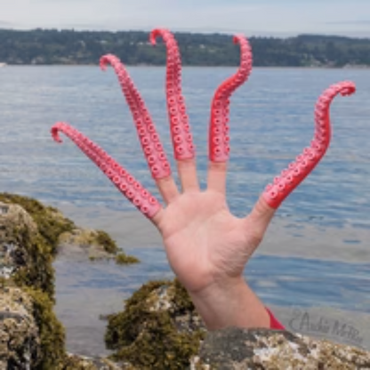 Tentacle Finger Puppets