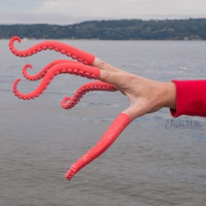 Tentacle Finger Puppets