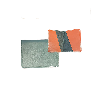 Minimalist Up-Cycled Leather Card Wallets