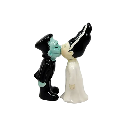 Frankenstein and Bride Salt & Pepper Shaker Set