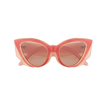 Crystal Cateye Sunglasses