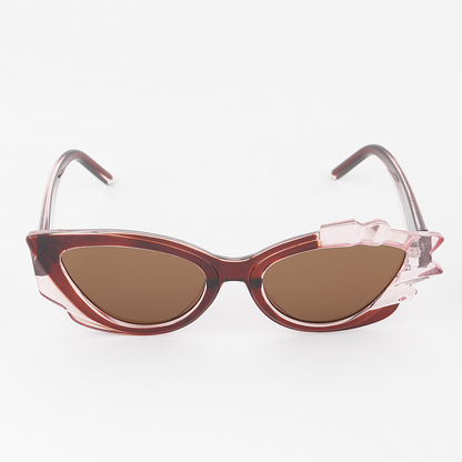 Crystal Cateye Sunglasses