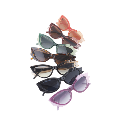 Crystal Cateye Sunglasses