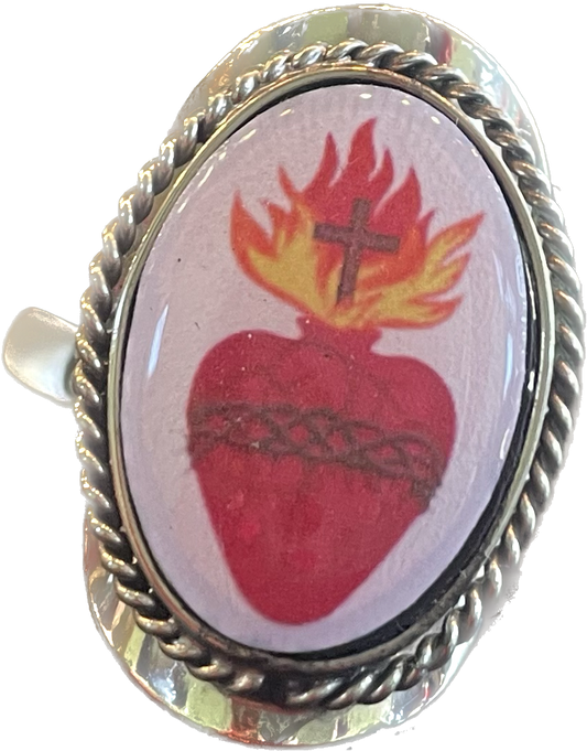 Sacred Heart ring