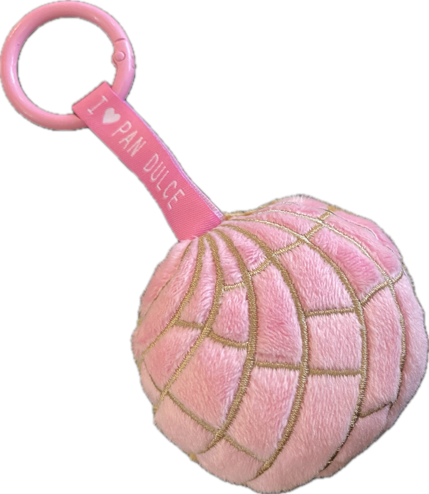 Plush Concha Keychain