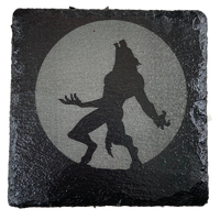 Werewolf Slate Coaster
