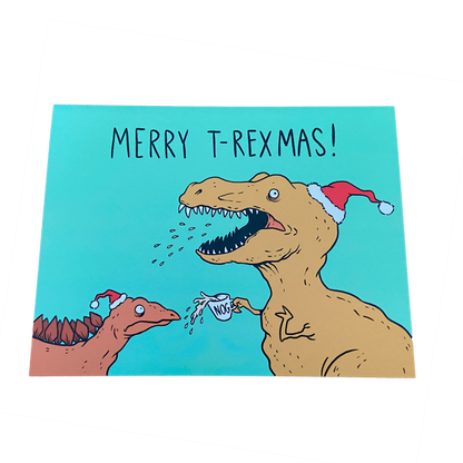 Merry T-Rexmas! Card