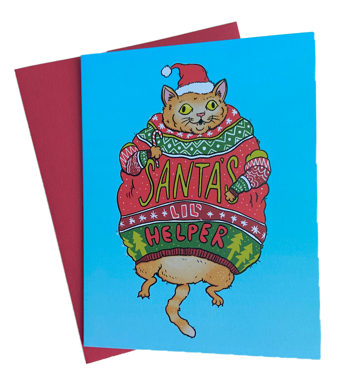 Santa's Lil' Helper Card
