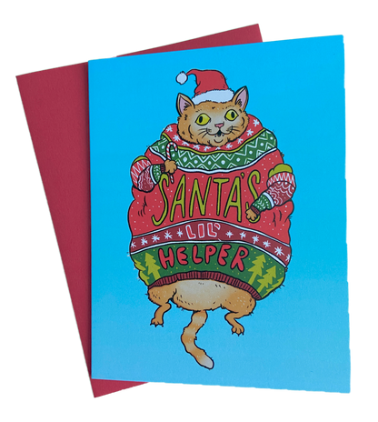 Santa's Lil' Helper Card