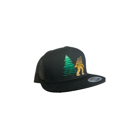Bigfoot Serape Flat Brim Snapback