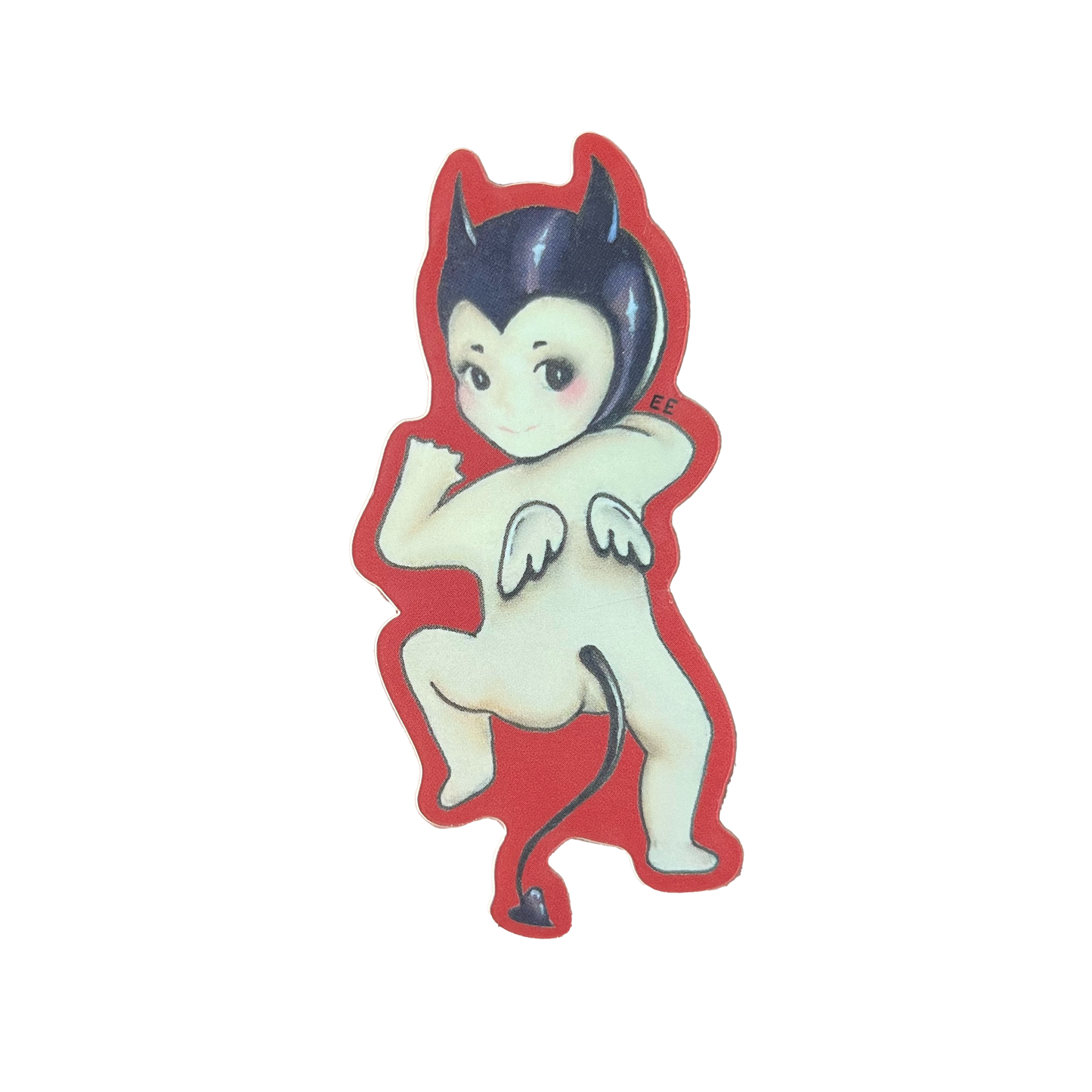 Wee Devil Babe Sticker