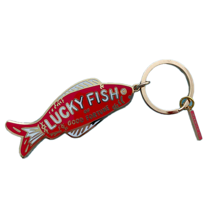 Good Fortune Fish Keychain
