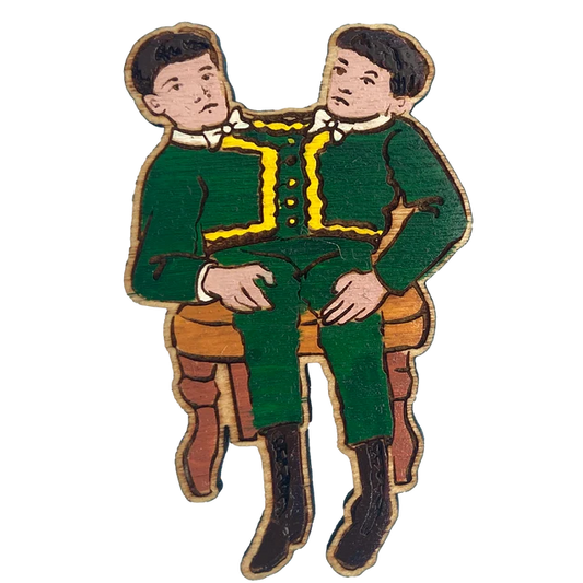 2-Headed Tocci Brothers Pin