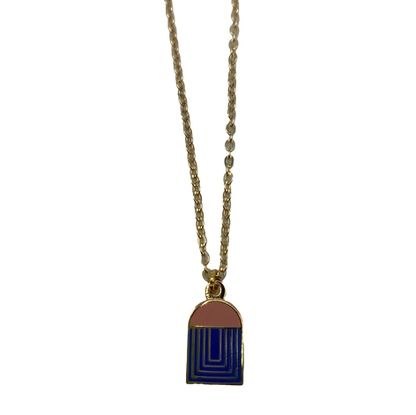Mini Charm Necklace - Arch