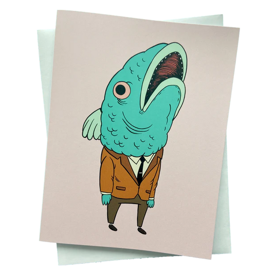 Fish Man Card
