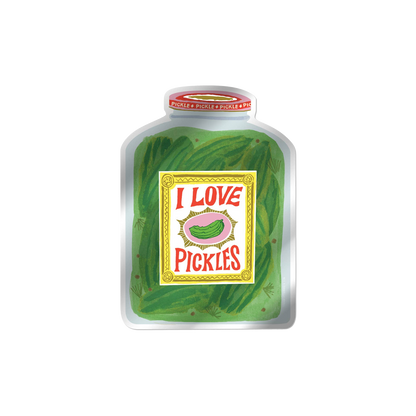 I Love Pickles Sticker