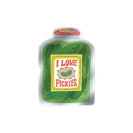 I Love Pickles Sticker