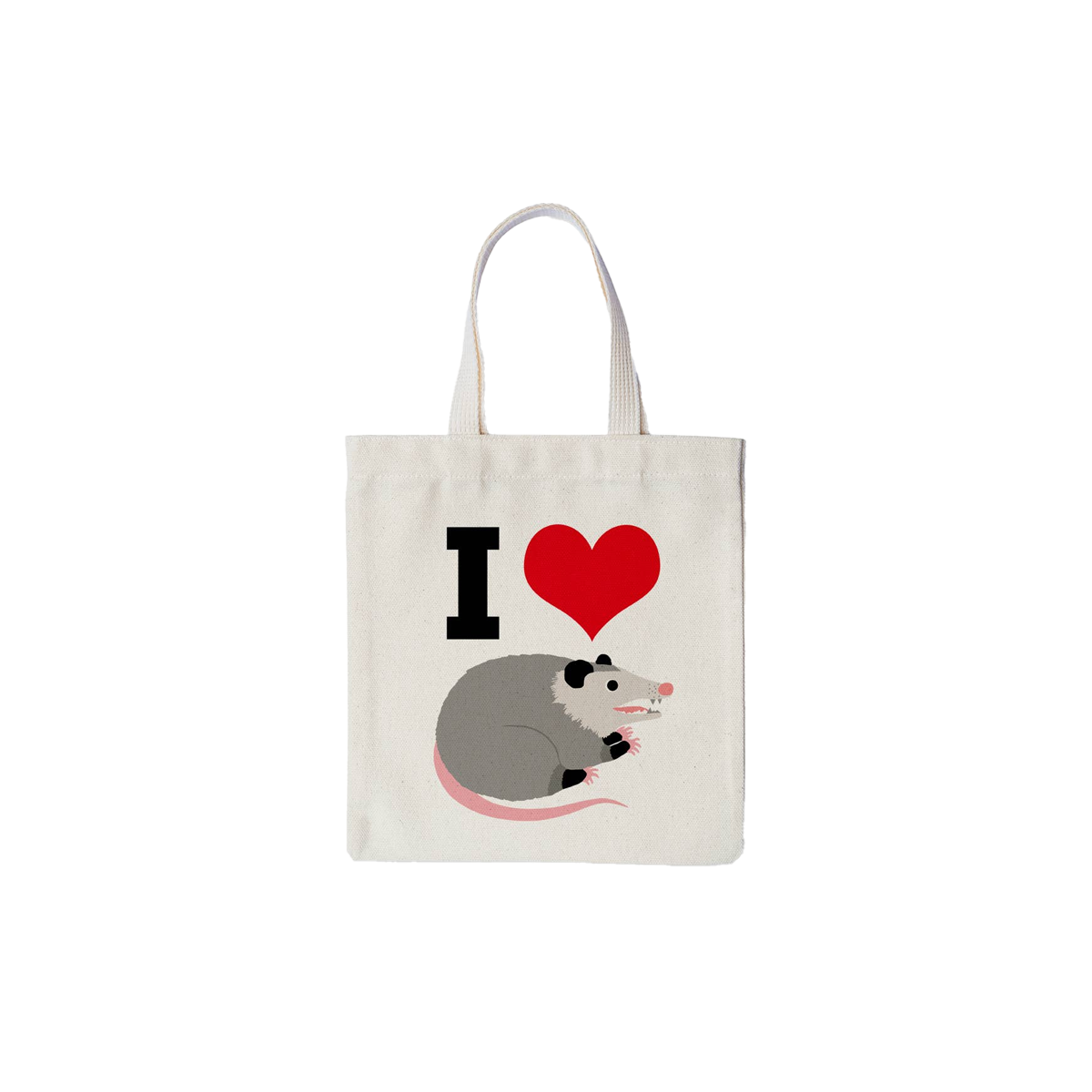 I Heart Possums - Canvas Tote Bag