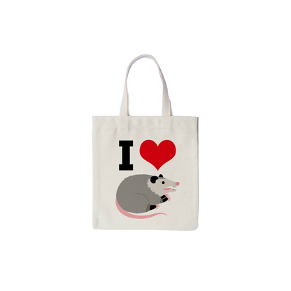 I Heart Possums - Canvas Tote Bag