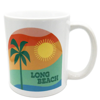 Tropical View Long Beach Mug