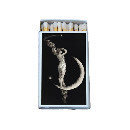 Woman On Crescent Moon Matches