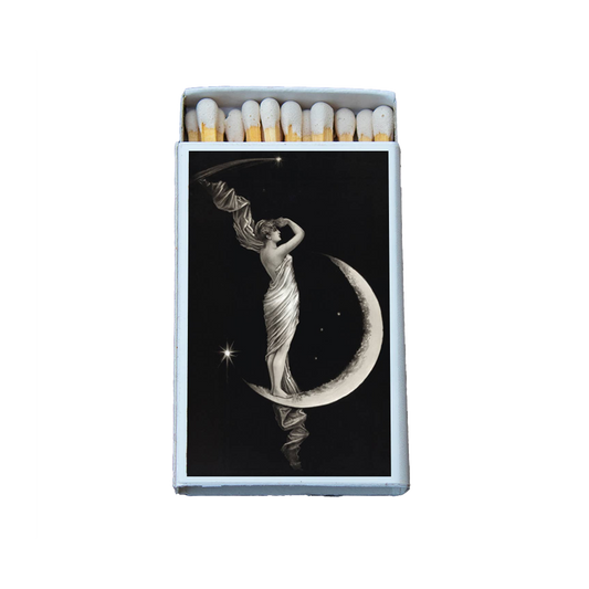 Woman On Crescent Moon Matches