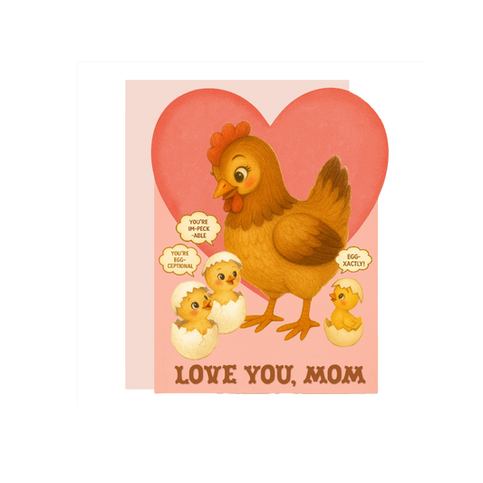 Love You Mom Mothers Day Card