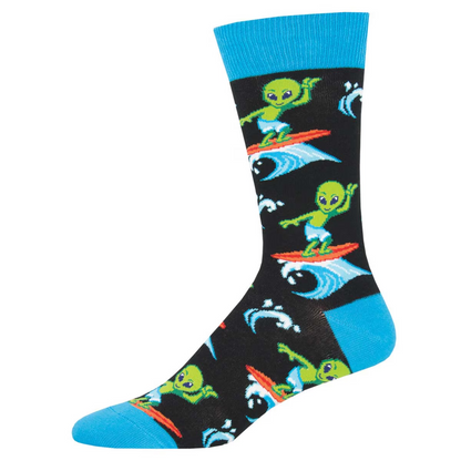 Surfing the Galaxy - Men's Socks