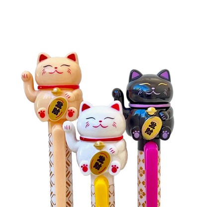 Maneki Cat Gel Pen