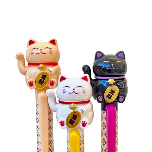 Maneki Cat Gel Pen