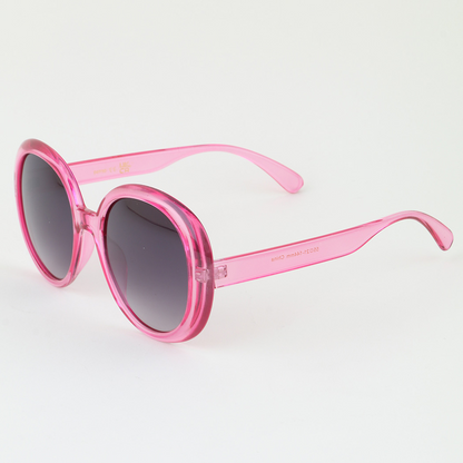 Bright Classic Round Sunglasses
