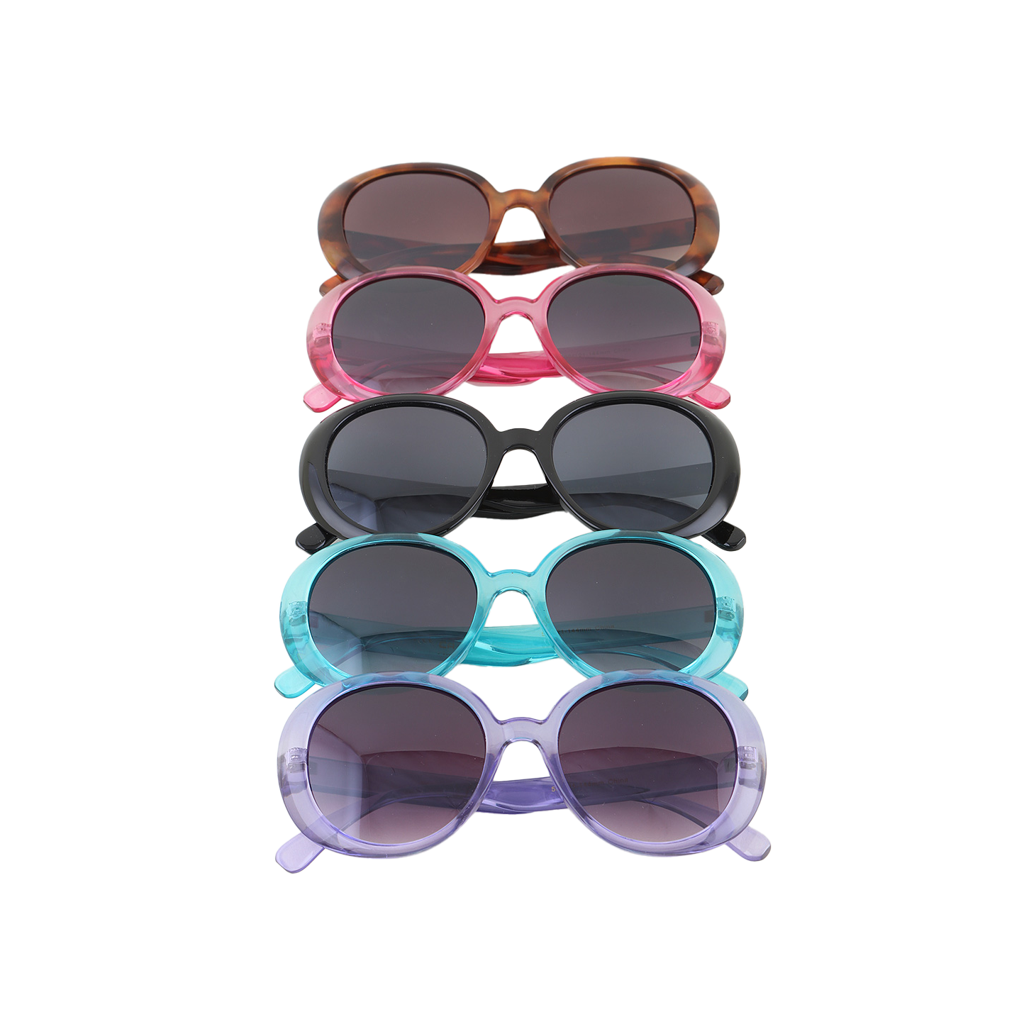 Bright Classic Round Sunglasses