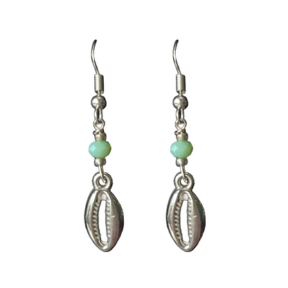 POB Puka Shell Dangle Earrings