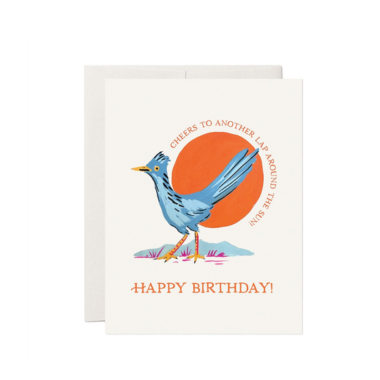 Roadrunner Birthday Card